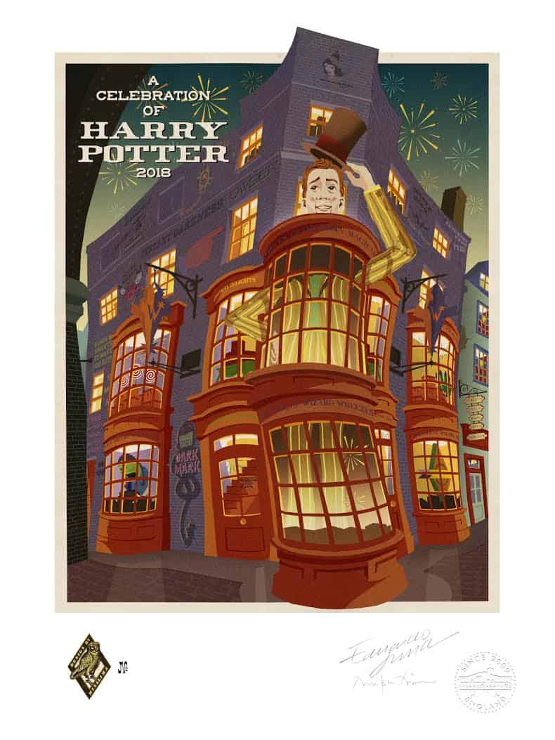 MinaLima volta para “A Celebration of Harry Potter “ em 2018