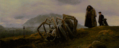 Acromântula: uma aranha gigantesca.