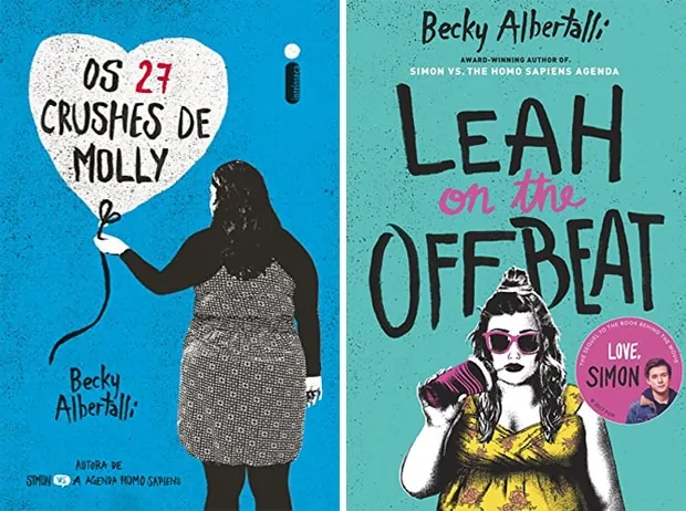 Capas dos outros livros de Becky.