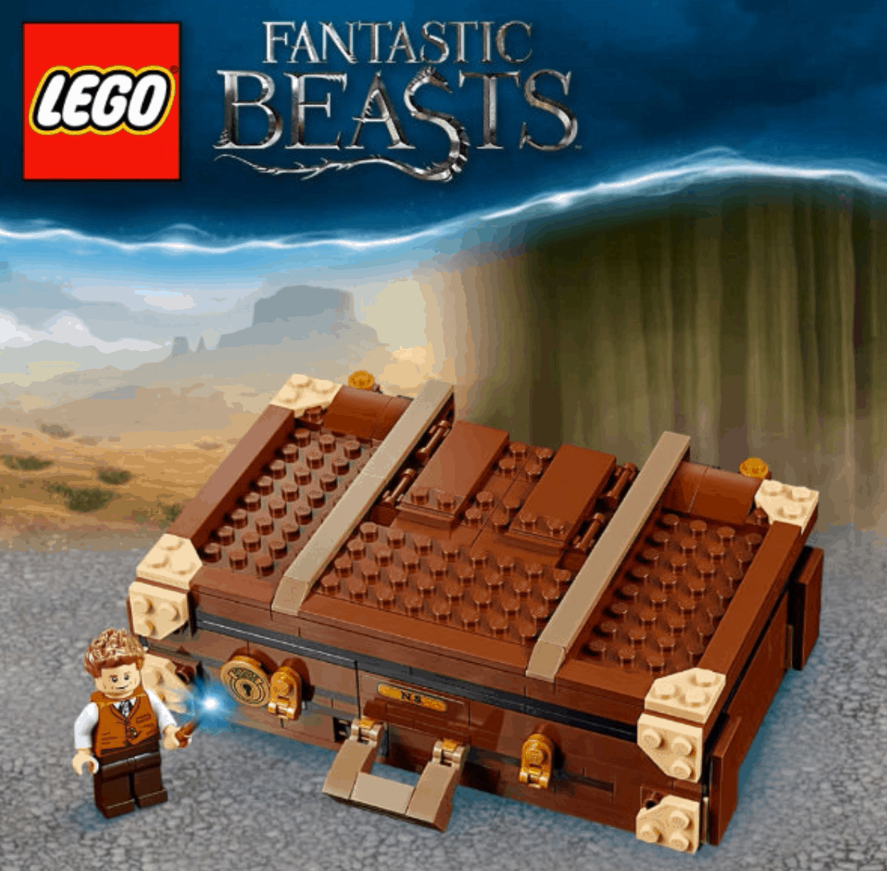 LEGO anuncia novo set inspirado na maleta de Newt em Animais Fantásticos