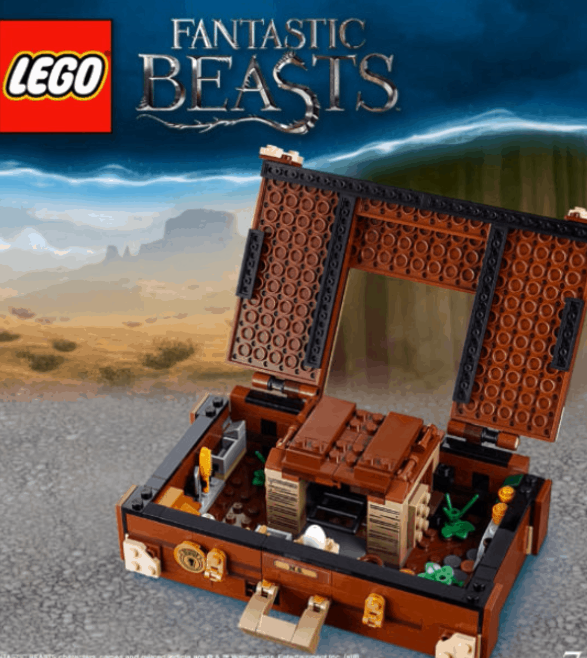 LEGO anuncia novo set inspirado na maleta de Newt em Animais Fantásticos