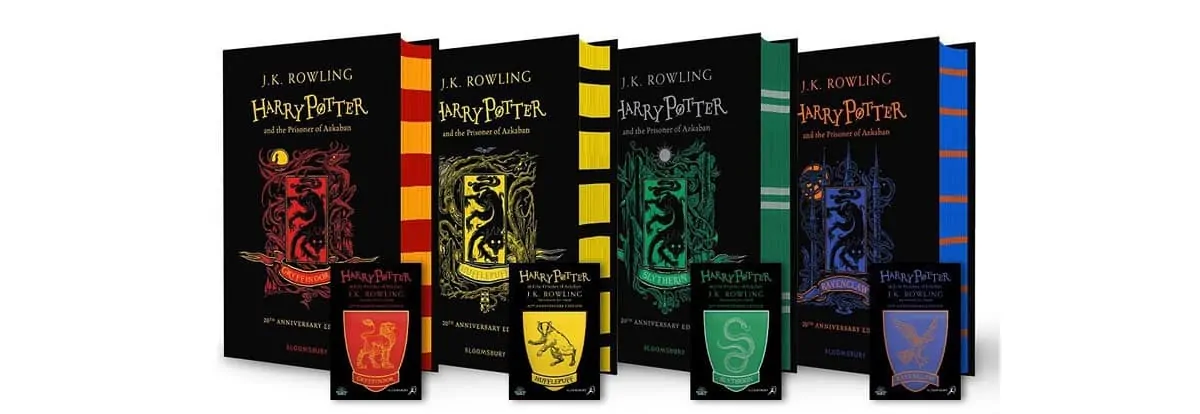 Prisioneiro de Azkaban será lançado com capas das casas de Hogwarts