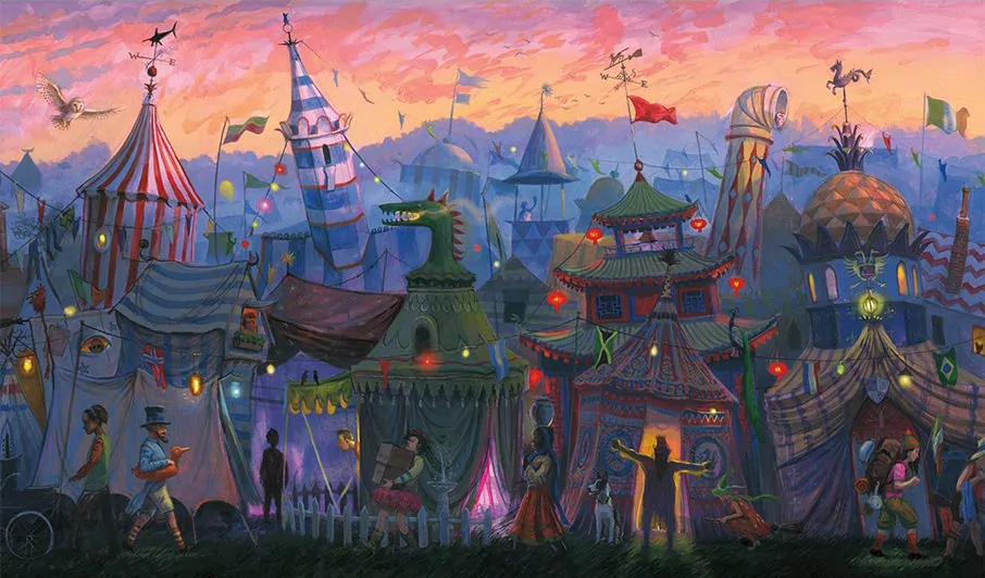 Ilustração de Harry Potter e o Cálice de Fogo por Jim Kay