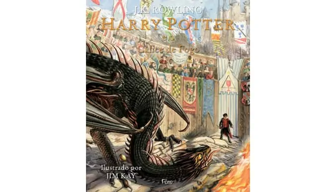 Versão ilustrada de O Cálice de Fogo em português chega às livrarias em outubro