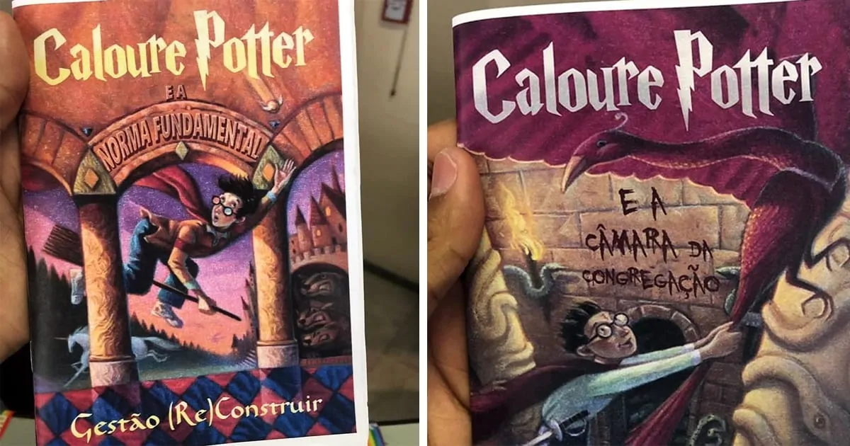 Estudantes de direito criam manual de calouro inspirado nos livros de Harry Potter