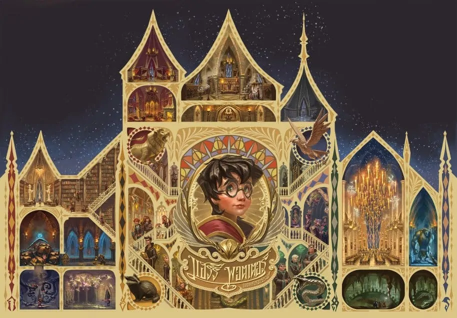 GALERIA: Fã é convidado para ilustrar box de 20 anos de Harry Potter na Tailândia